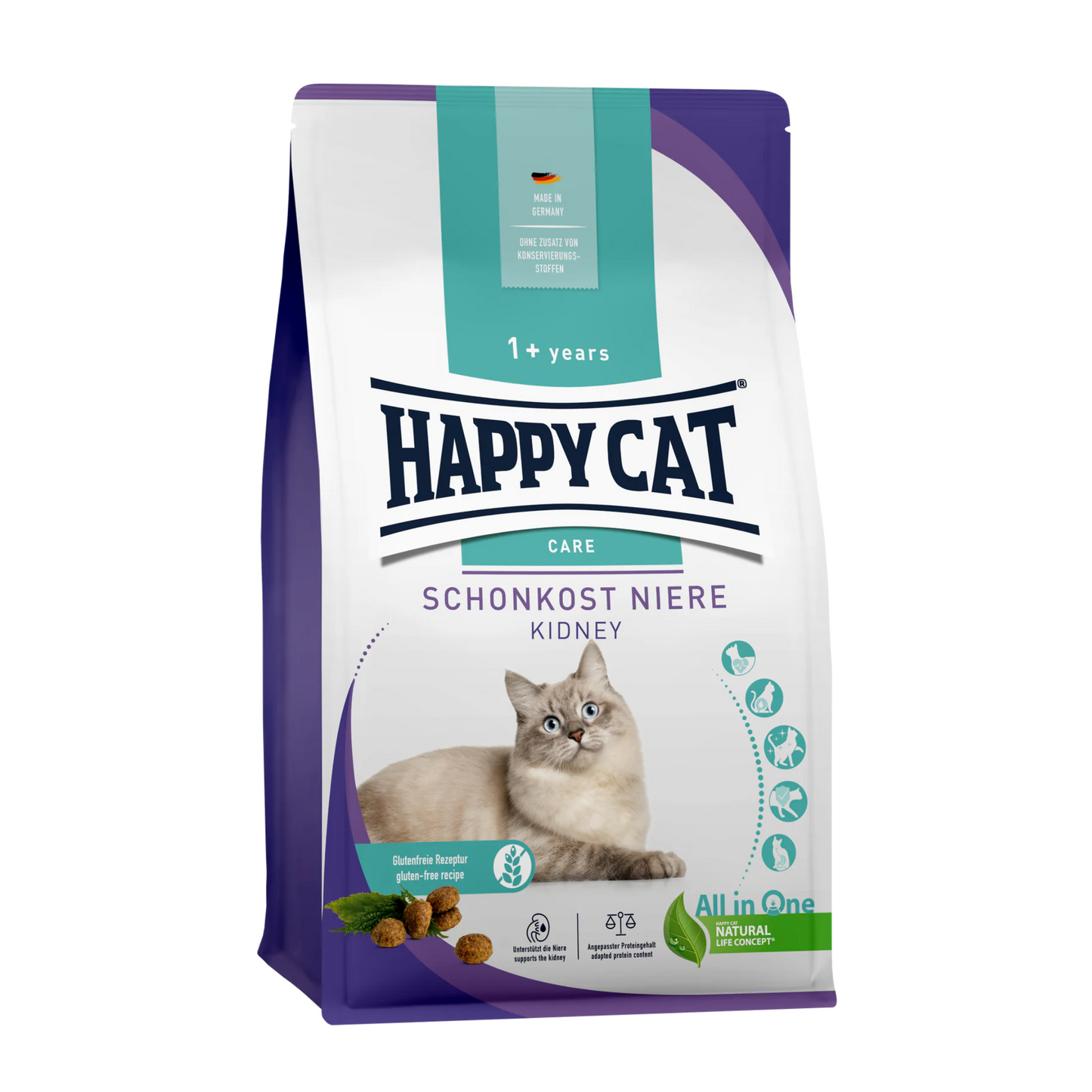 Happy Dry Food Cat Sensitive Kidney Diet -1.3 kg