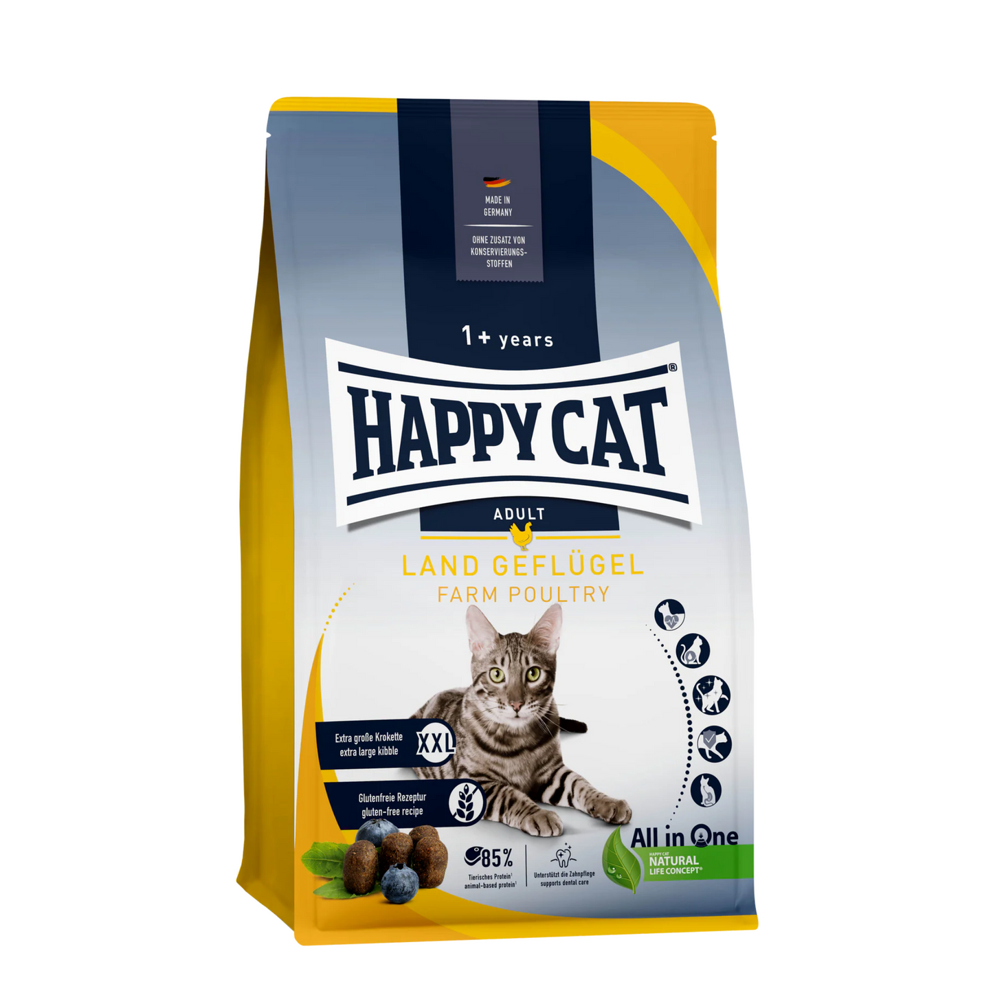 Happy Cat Dry Food Culinary Land Geflugel - 4kg