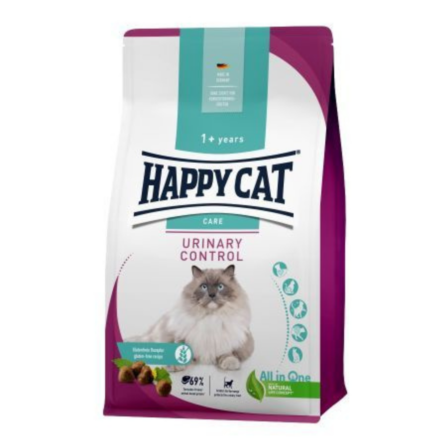 Happy Dry Food Cat Care Urinary Control - 1.3 kg