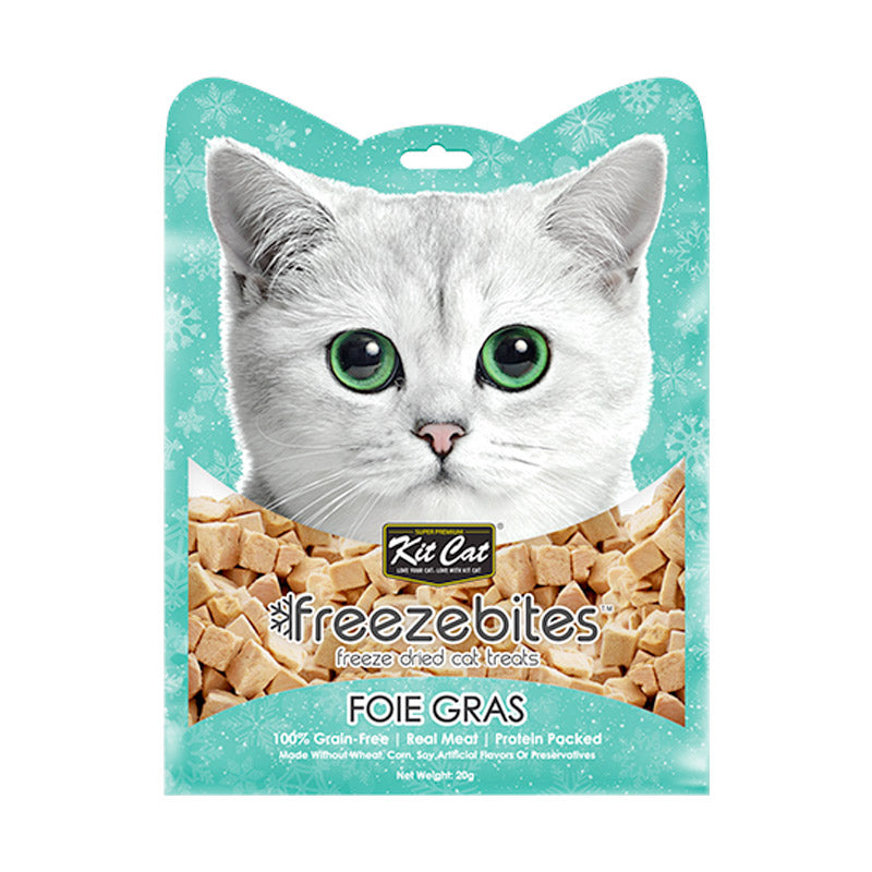 Kit Cat Freeze Bites Foie Gras Duck Liver Dried Treats - 20g