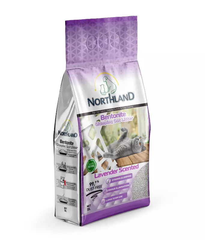 Northland Bentonite Clumping Cat Litter - Lavender