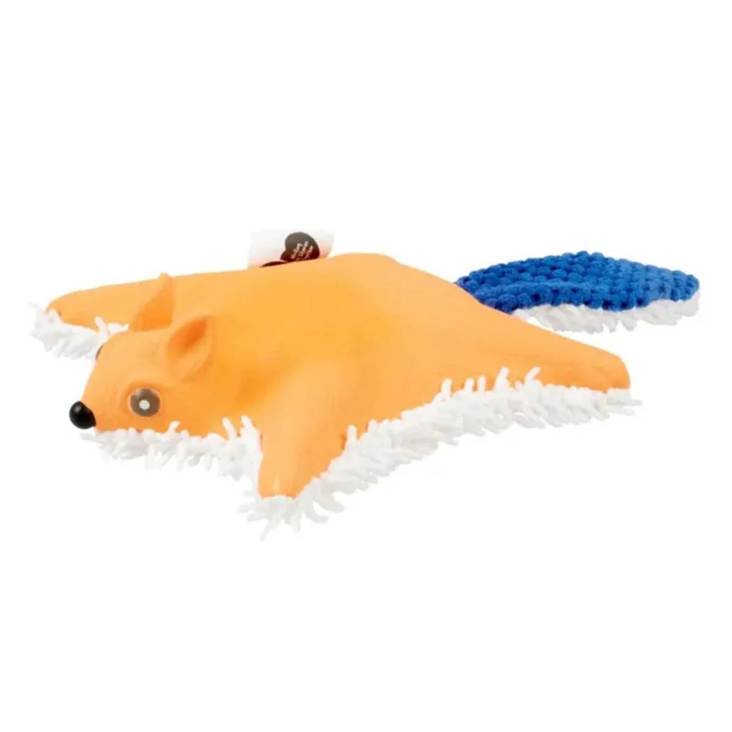 Duvo+ Plush & Latex Flying Squirrel Dog Toy - 31x17x5cm
