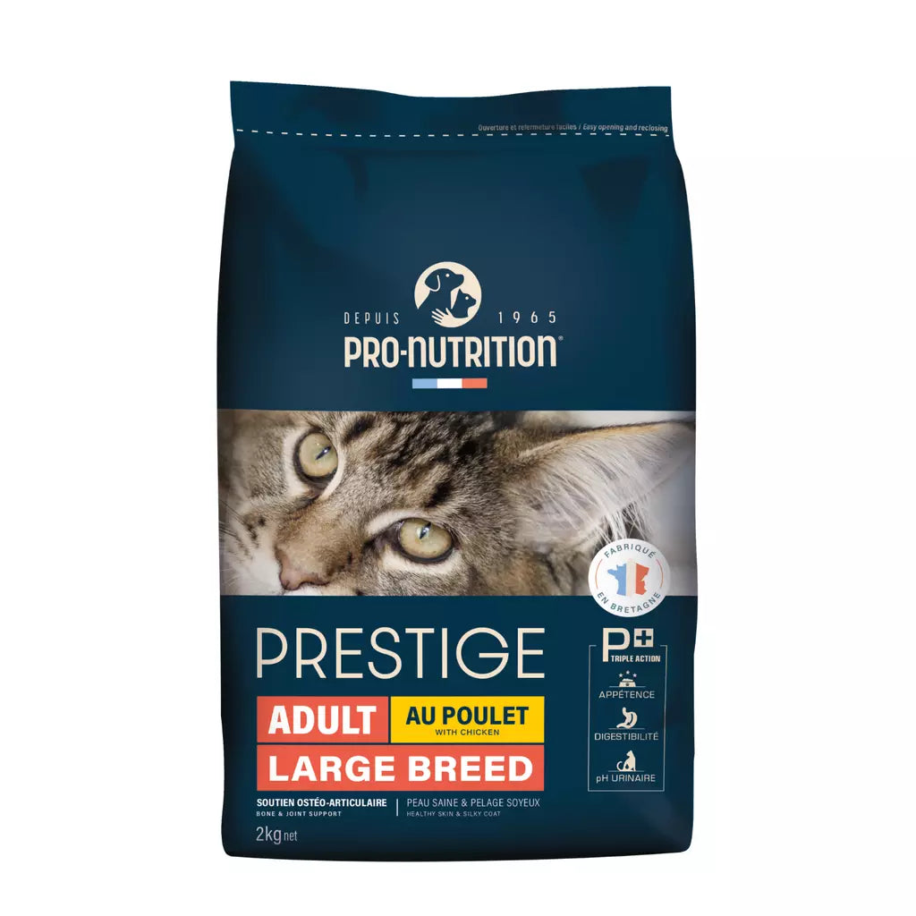Pro Nutrition Prestige Cat Adult Large Breed Dry Food Chicken - 2kg