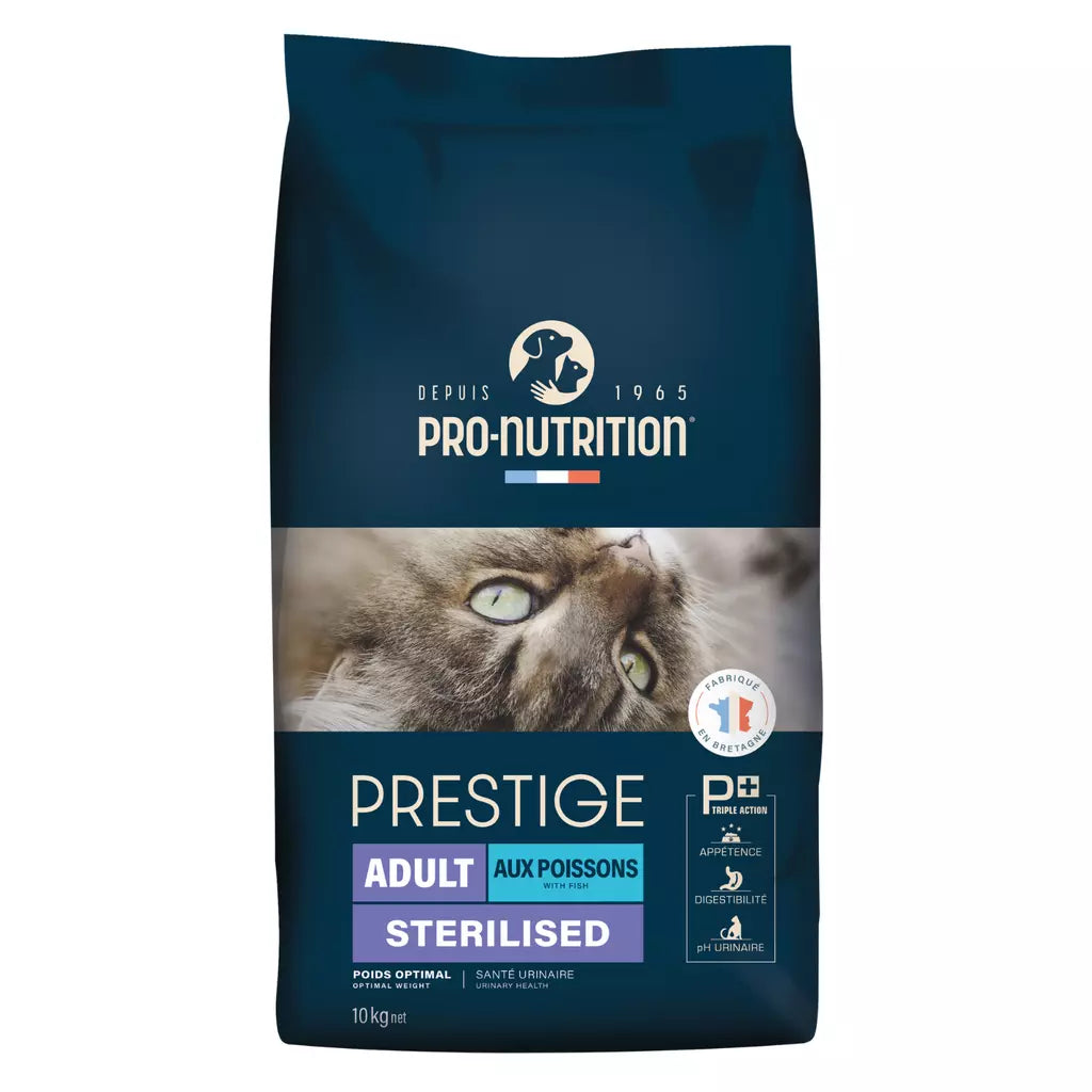 Pro Nutrition Prestige Cat Adult Sterilised Fish Dry Food