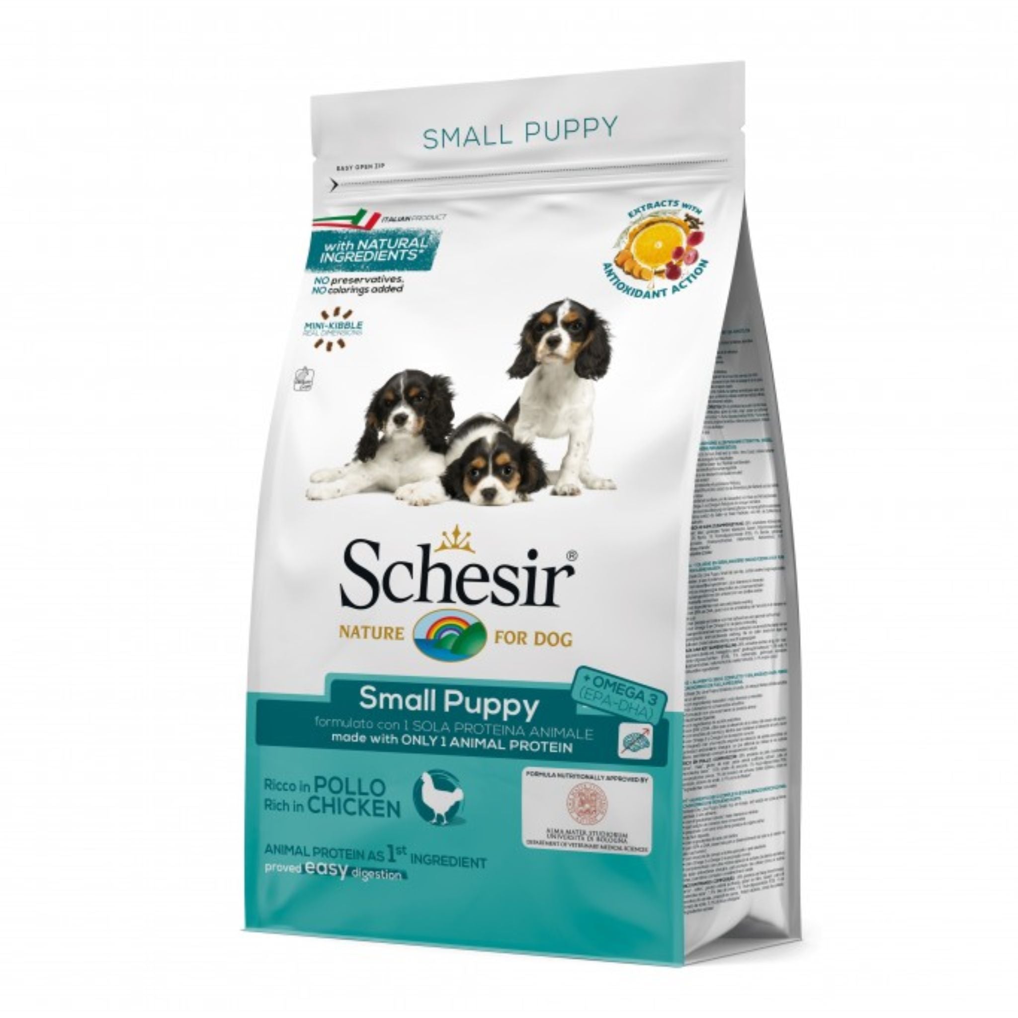 Schesir Small Puppy Chicken Formula Dry Dog Food - 2kg
