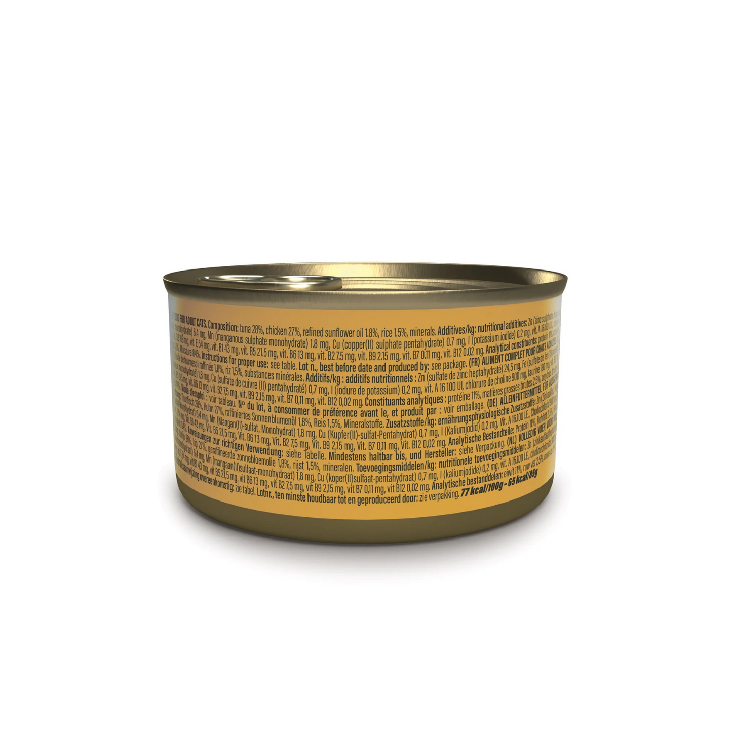 Schesir Wet Cat Food In Broth Can Tuna With Chicken - 85g