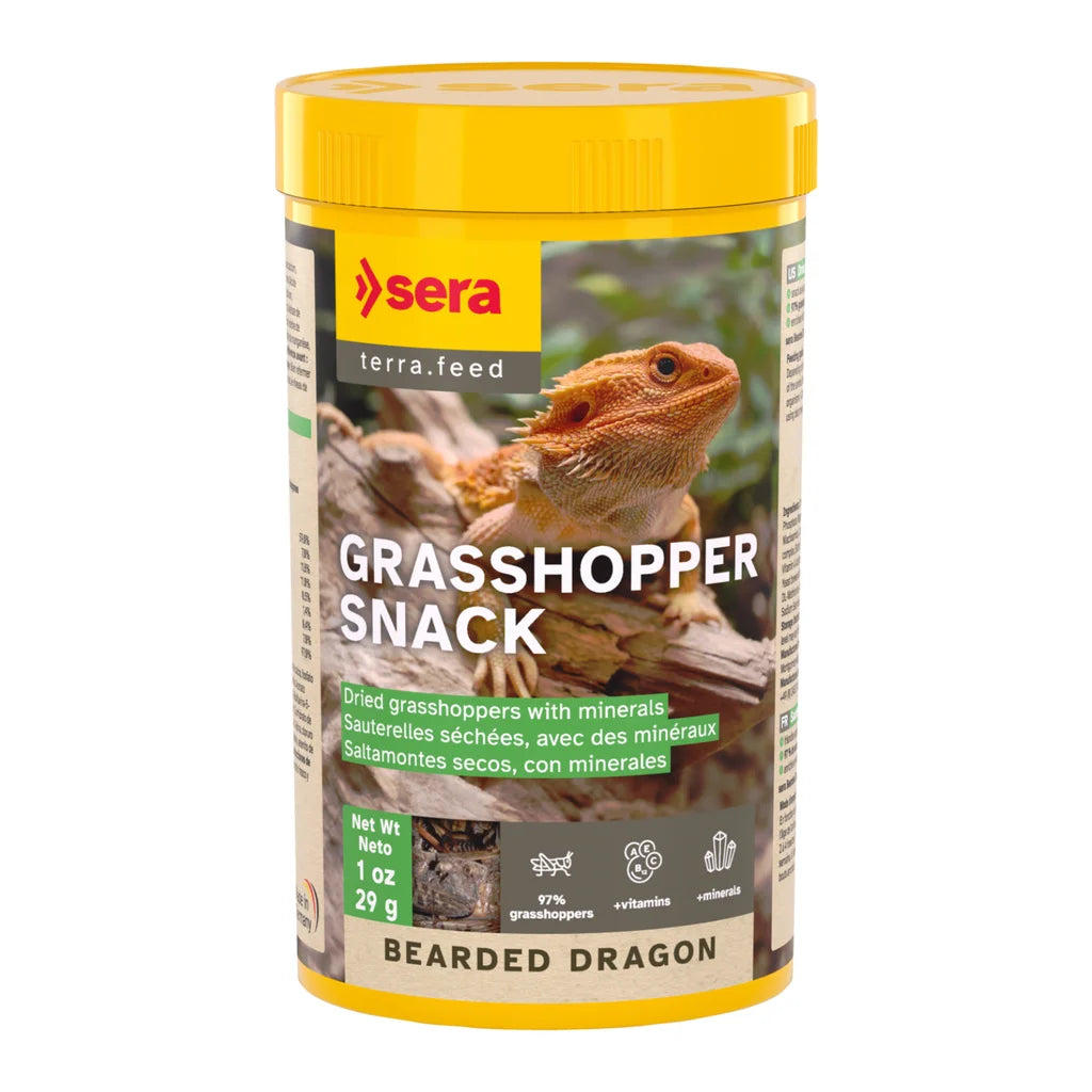 Sera Bearded Dragon Grasshopper Snack - 250ml