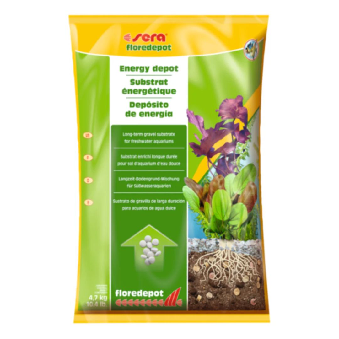 Sera Floredepot Plant Substrate Bag - Long-Term Plant Nutrition - 4.7KG