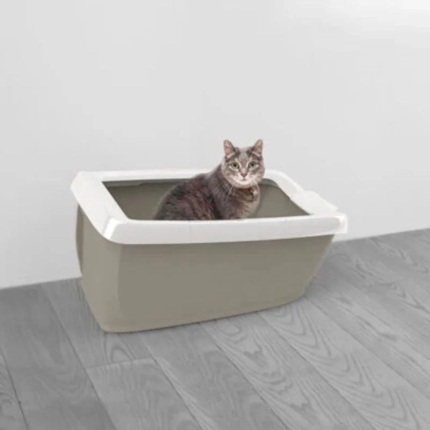 Imac Funny Junior Cat Litter Tray With Border - 57×43×28.5 cm