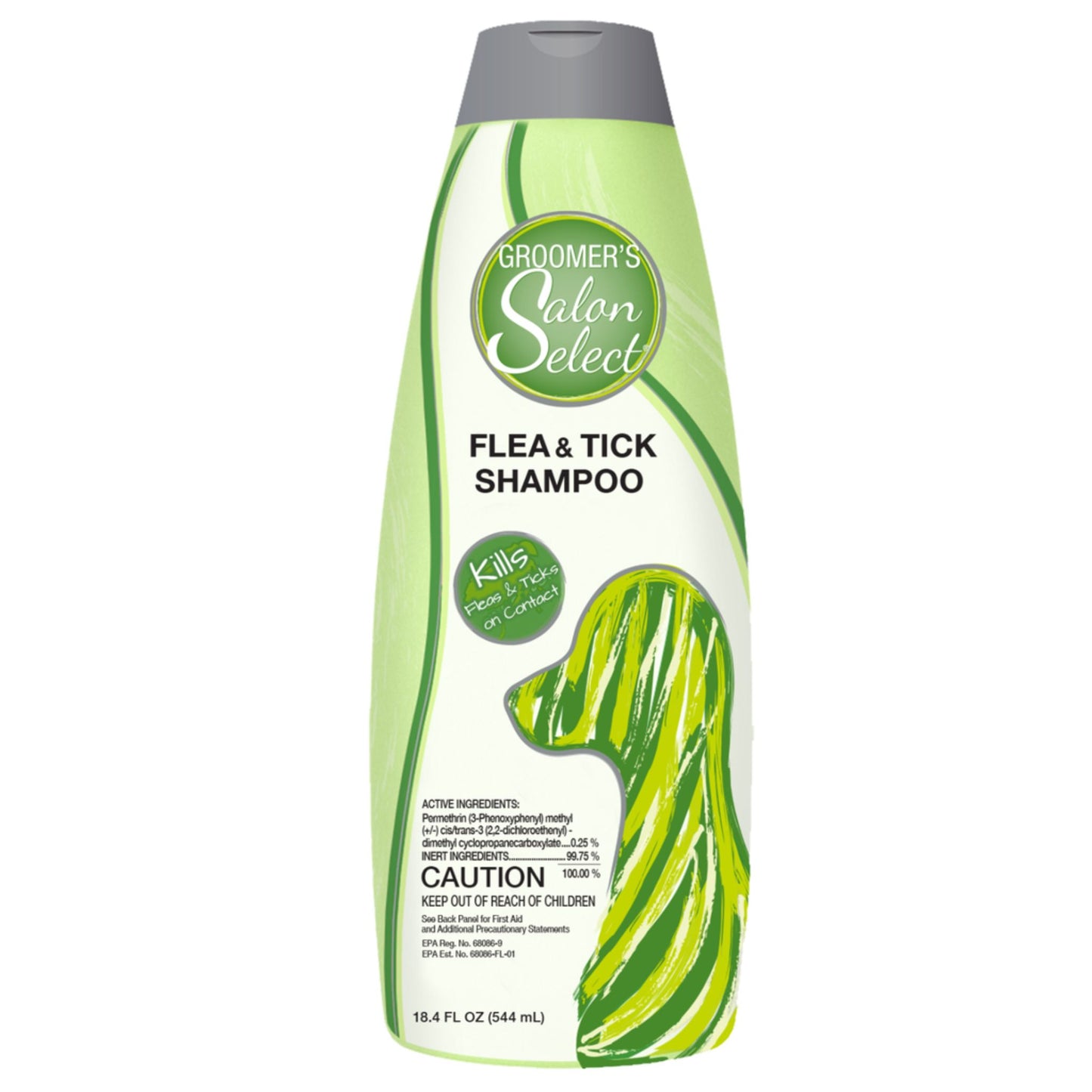 Synergy Labs Flea & Tick Shampoo For Dogs Salon Select - 544ml