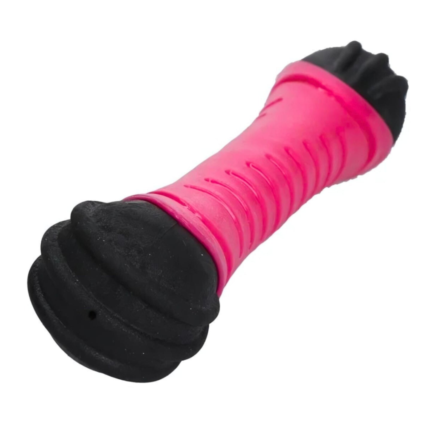 Pado Pink And Black Tougher Dog Toy Small - 24.1x4.4x4.2cm