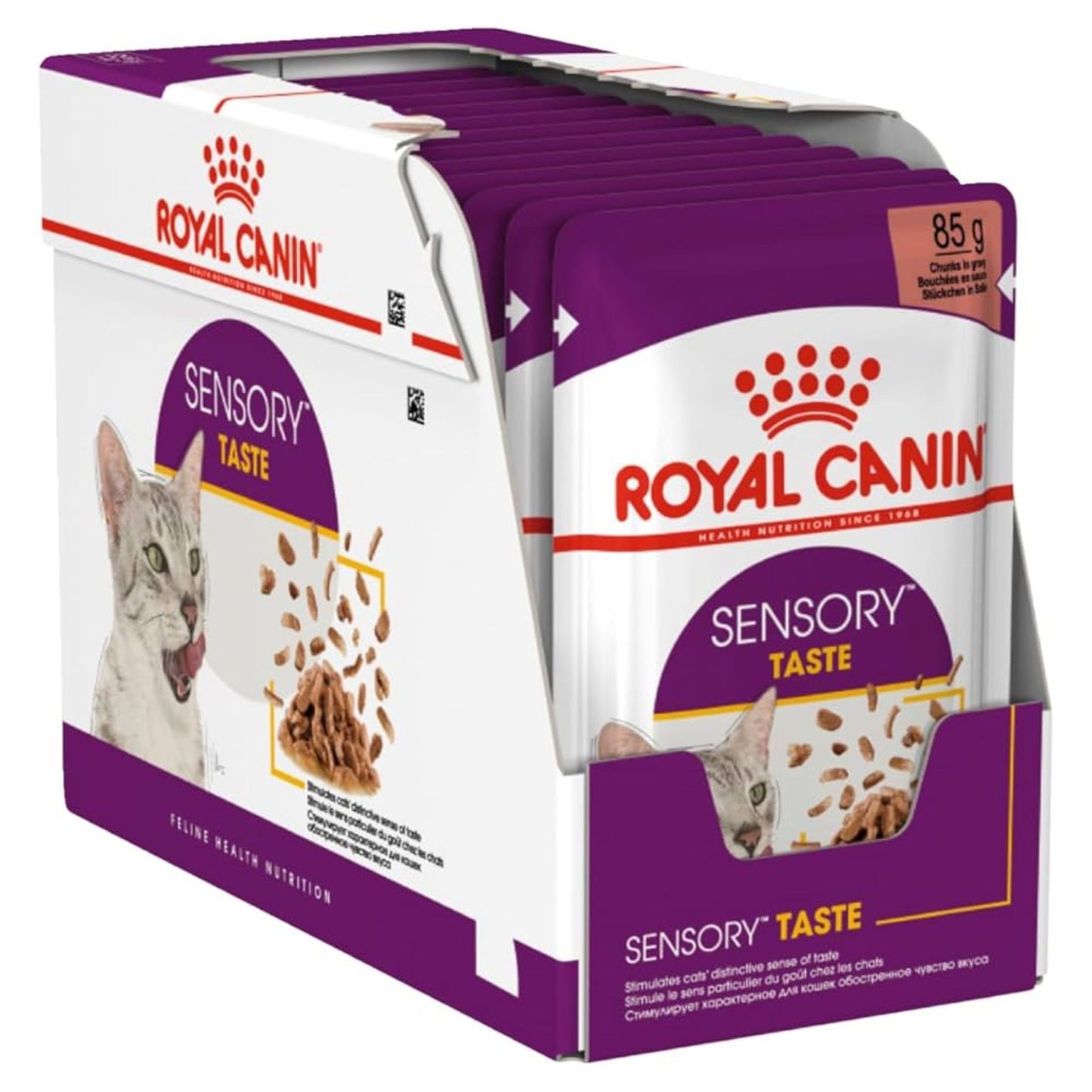 Royal Canin Feline Health Nutrition Sensory Taste Gravy Wet Food