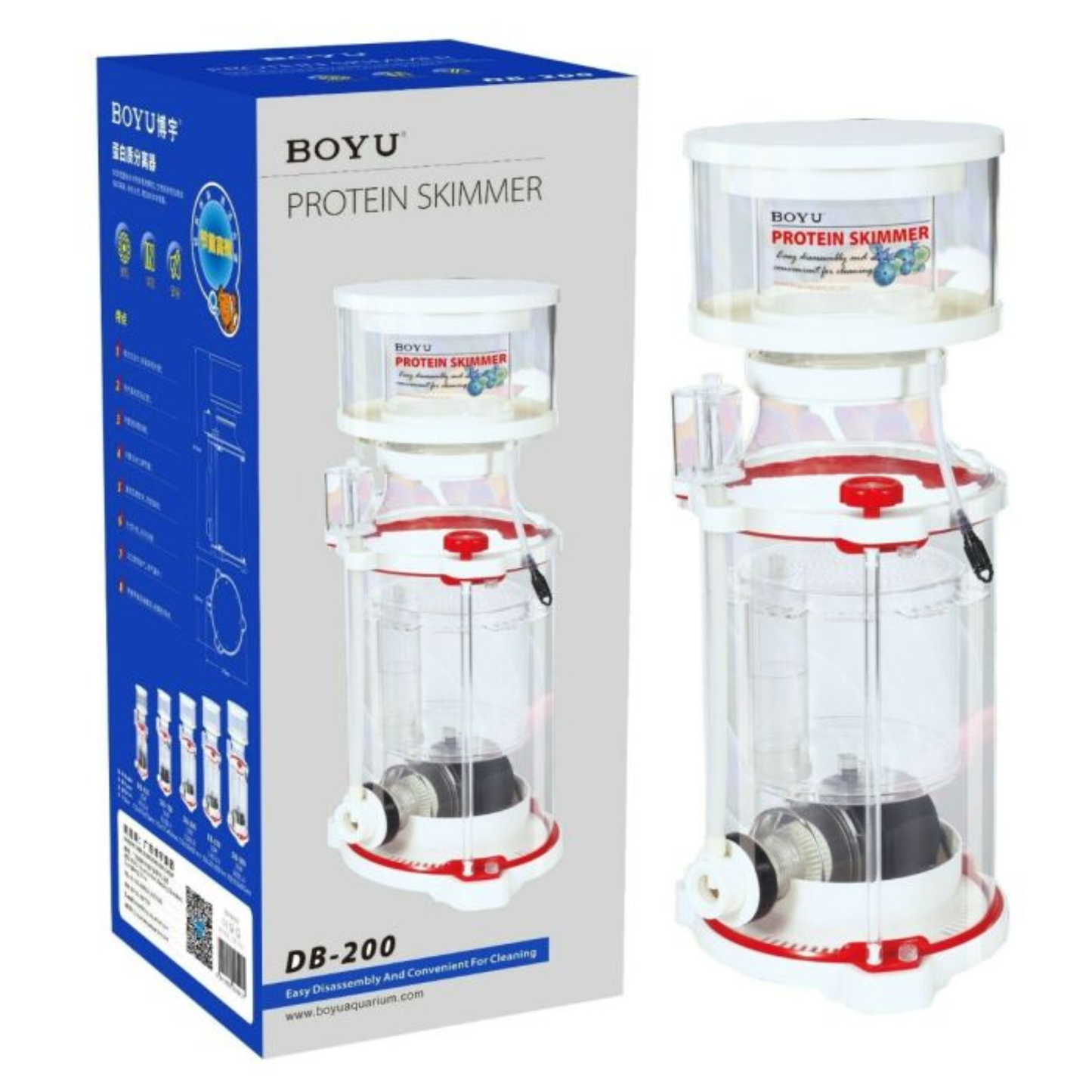 Boyu DB Series Protein Skimmer Max Output