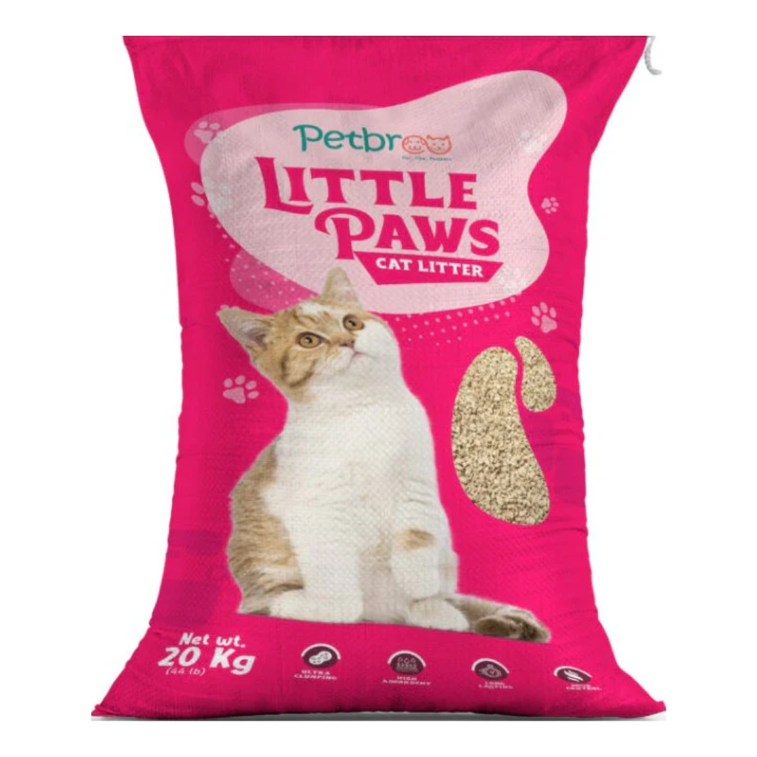 Petbroo Litter Paws Cat Litter - 20Kg