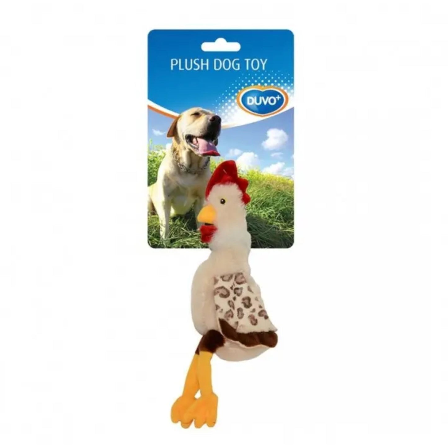 Duvo+ Plush Chicken – Soft Dog Toy