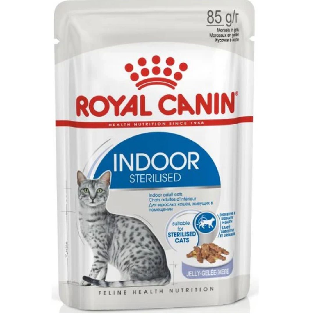Royal Canin Feline Health Nutrition Indoor Jelly (WET FOOD)