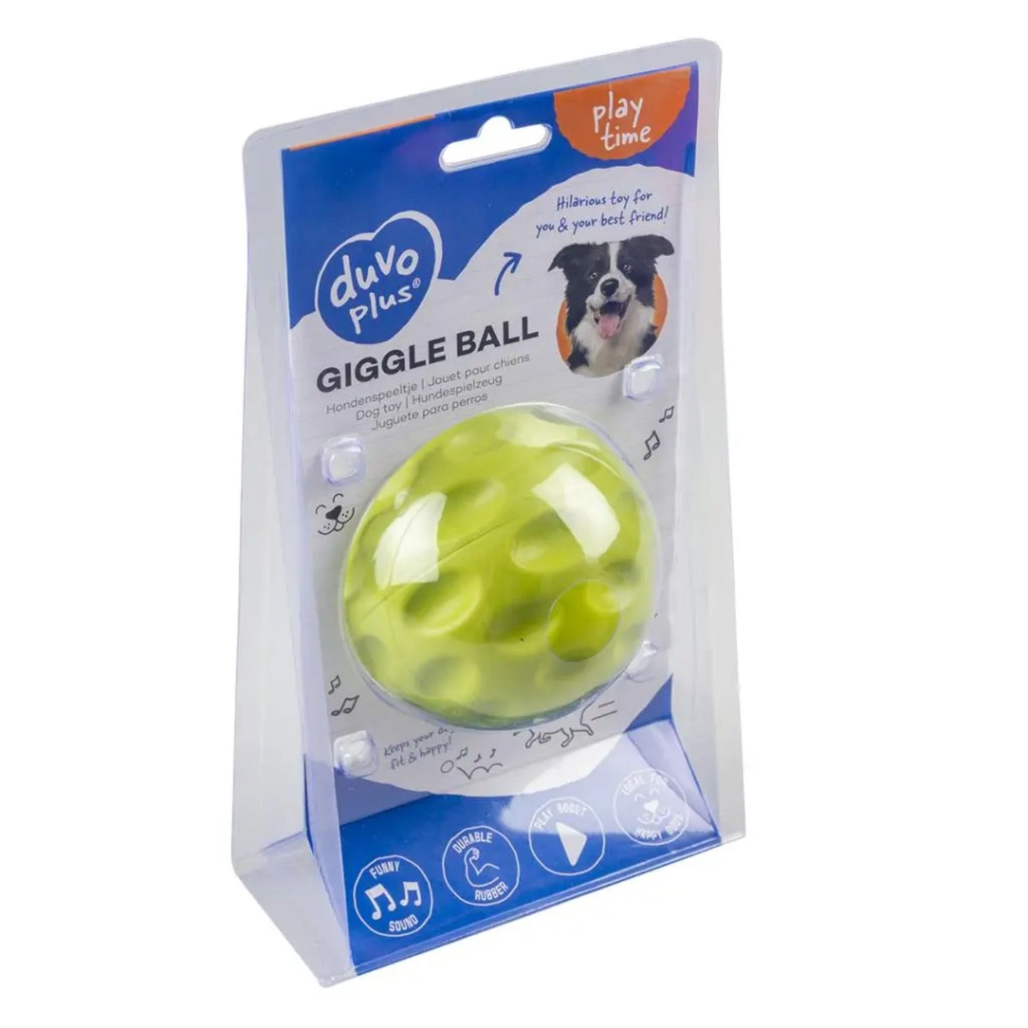 Duvo+ Dog Giggle Ball Toy