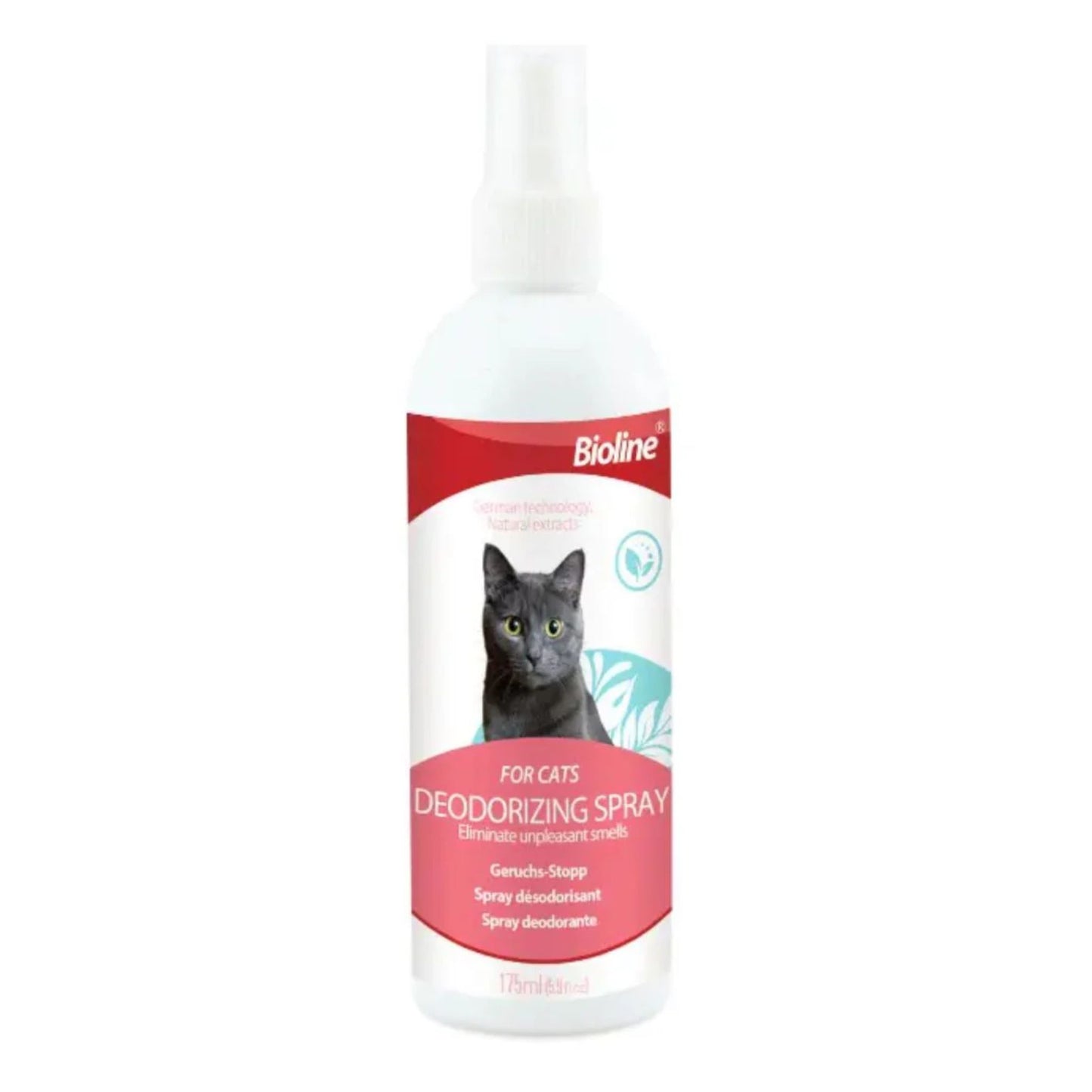 Bioline Deodorizing Fresh Scent Spray For Cats - 175ml