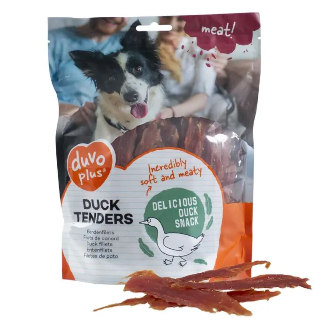 Duvo Dog Snack - Options - Tenders Flavor - Duck 400g