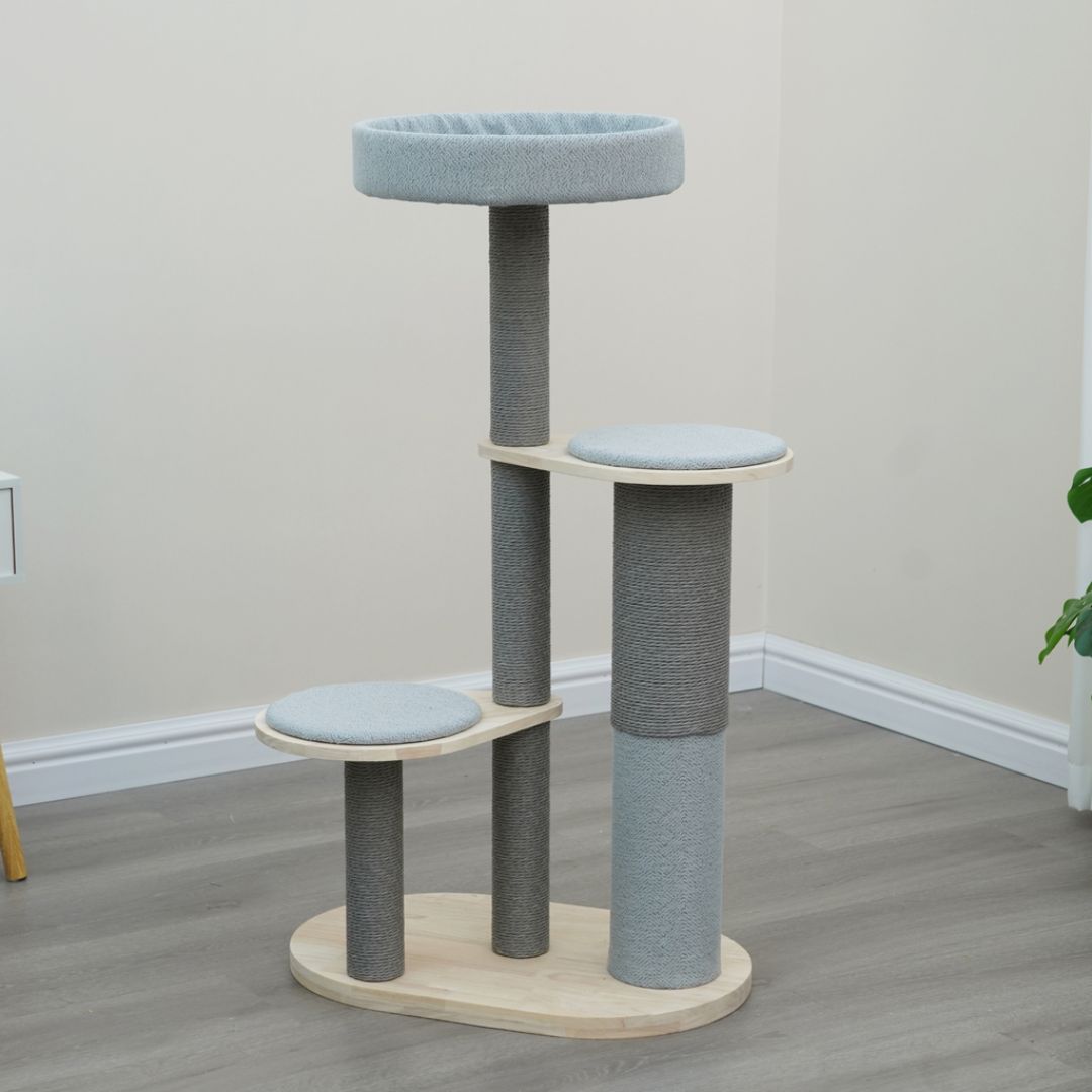 Catry Cat Scratching Tree - 58x46x103hcm