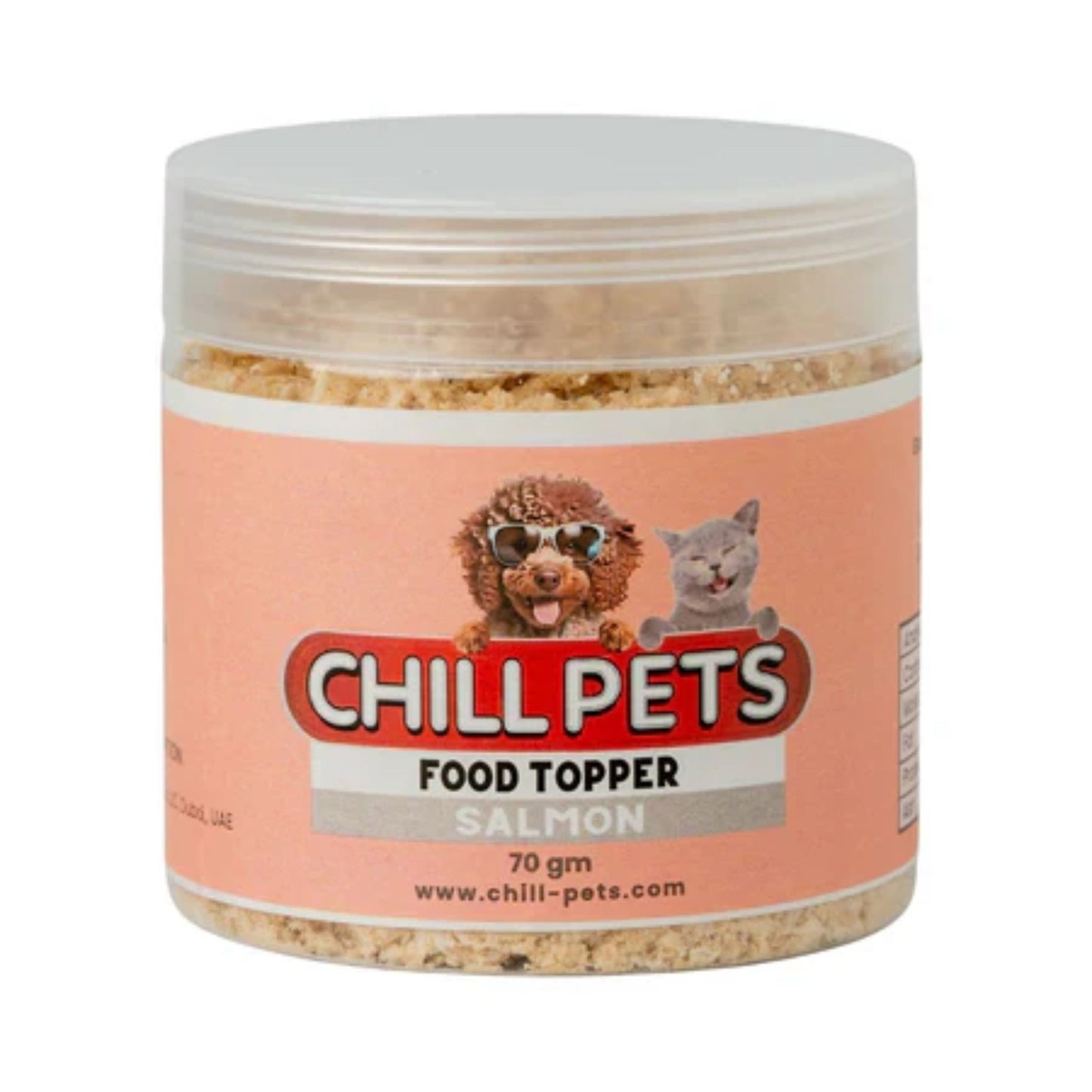 Chill Pets Salmon Food Topper For Dog And Cat - 70g