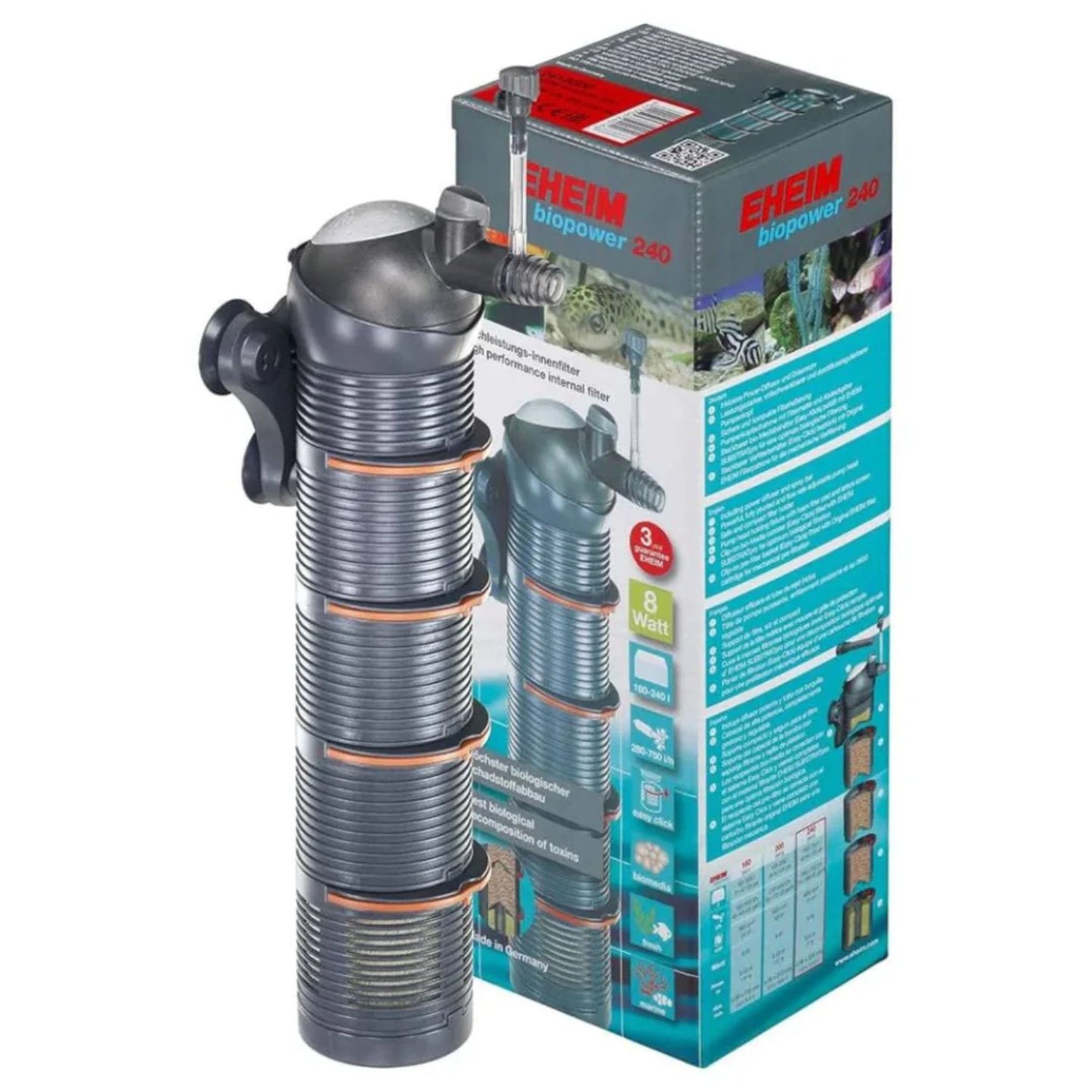 Eheim Biopower 200 Internal Aquarium Filter – Compact & Powerful