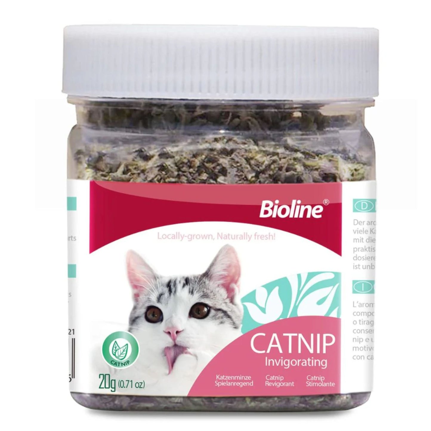 Bioline Catnip Natural Dried For Play & Training - 20g