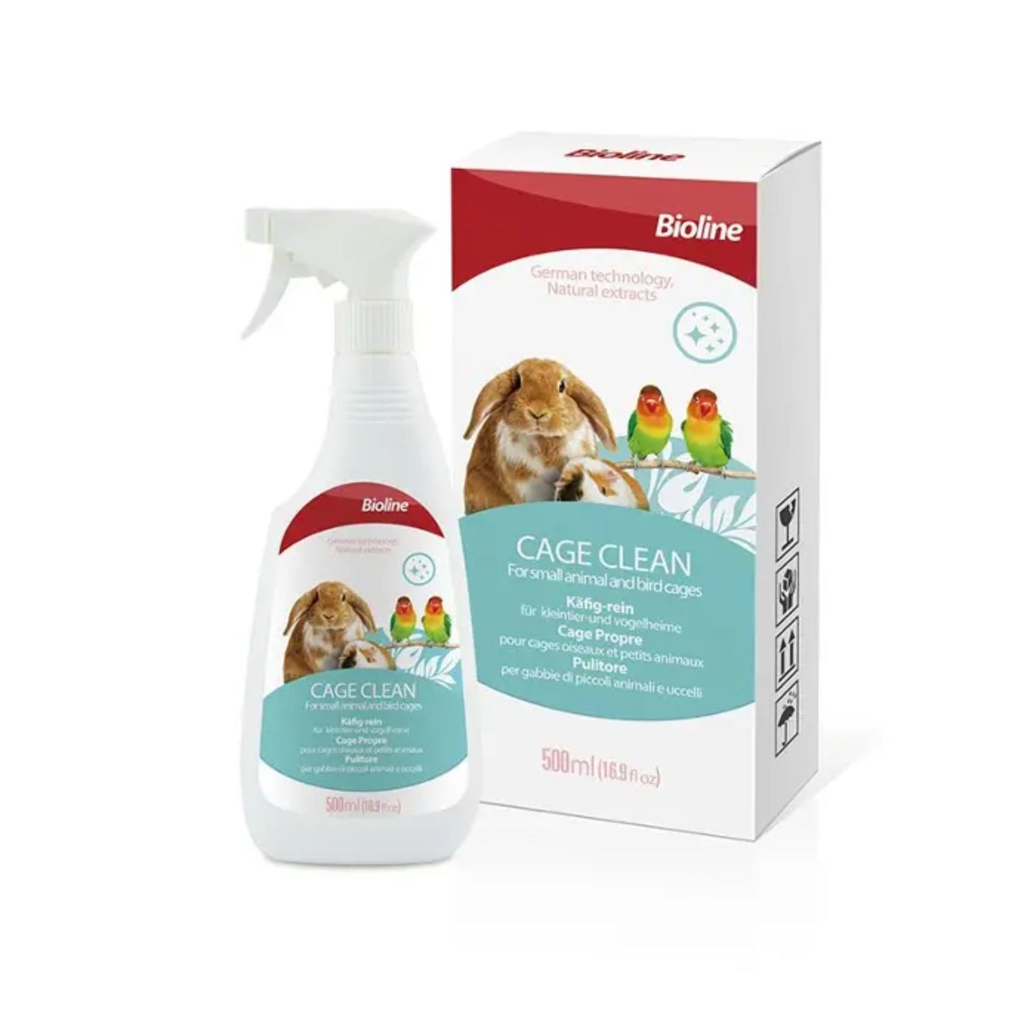 Bioline Cage Cleaner Spray For Pets - 500ml