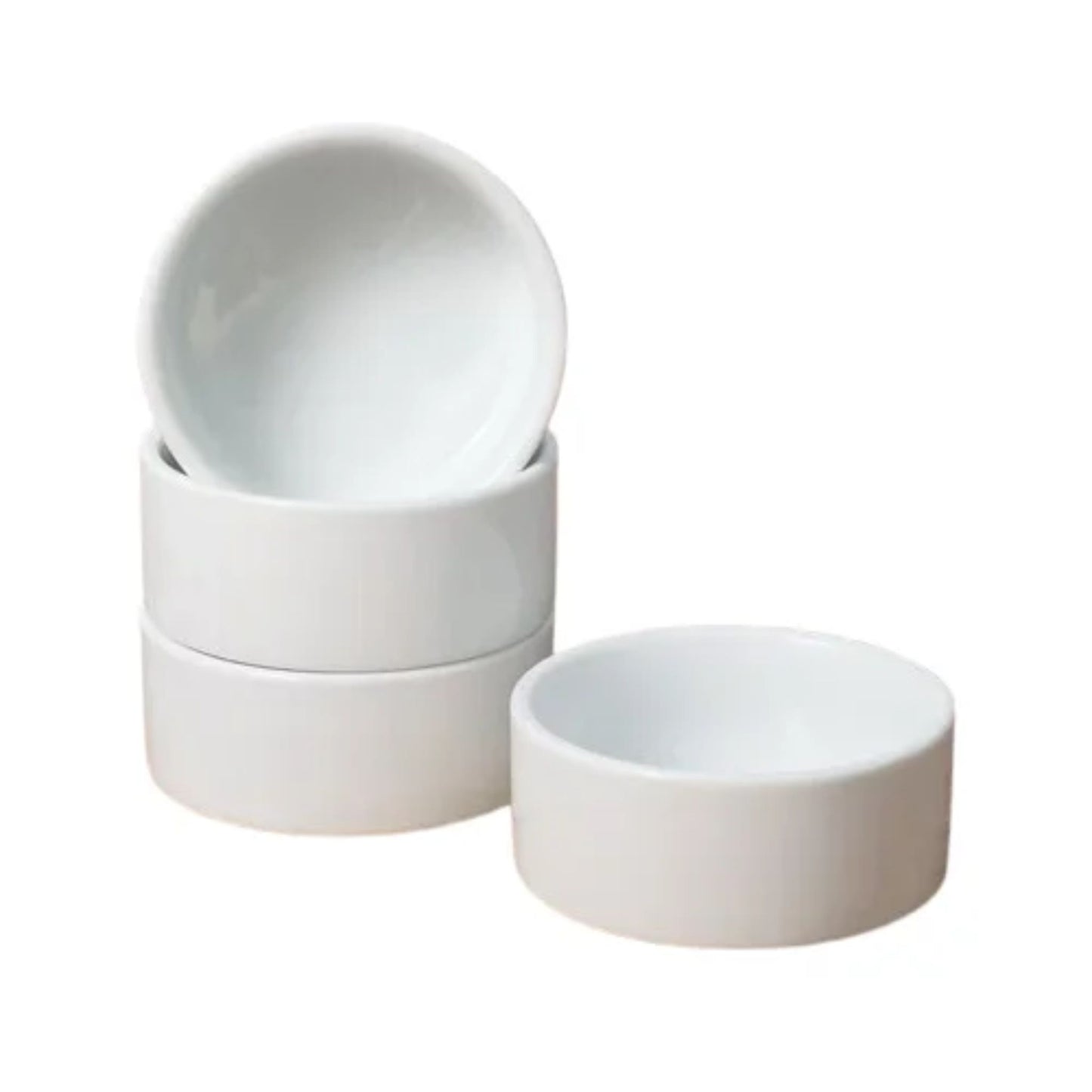 Petbroo White Ceramic Bowl For Pets Large - 18cm