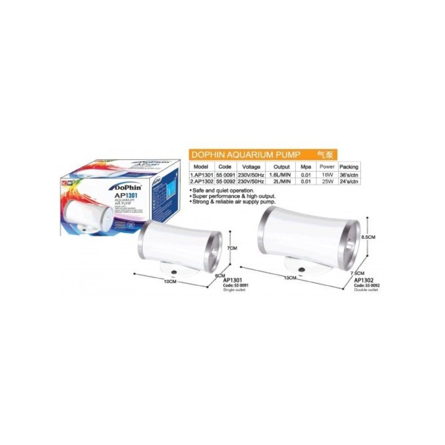 KW Zone Dophin Single Outlet - AP1301