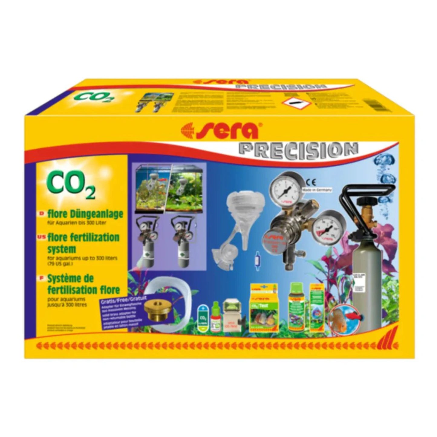 Sera Flore CO₂ System – Complete CO₂ Kit For Planted Aquariums