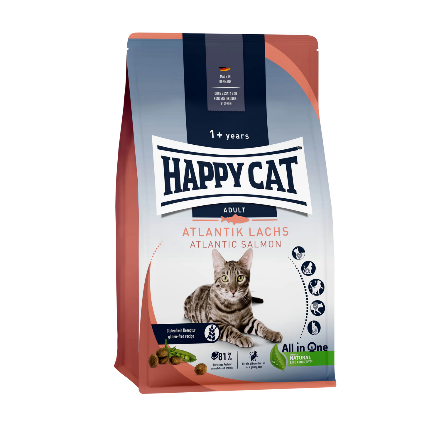 Happy Cat Dry Food Culinary Atlantic Lachs Salmon - 10kg