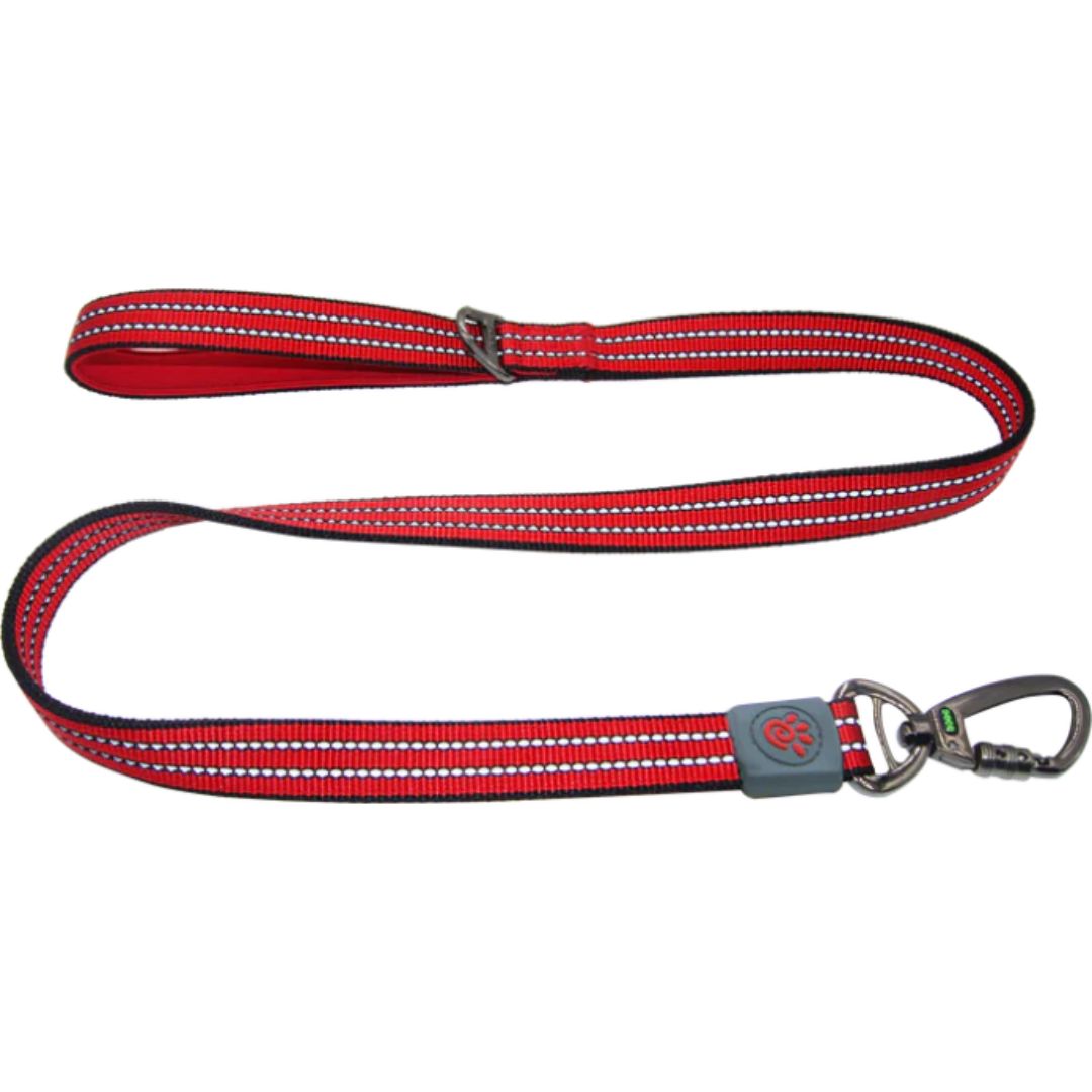 Doco Vario Leash 6Ft - Red Size - L