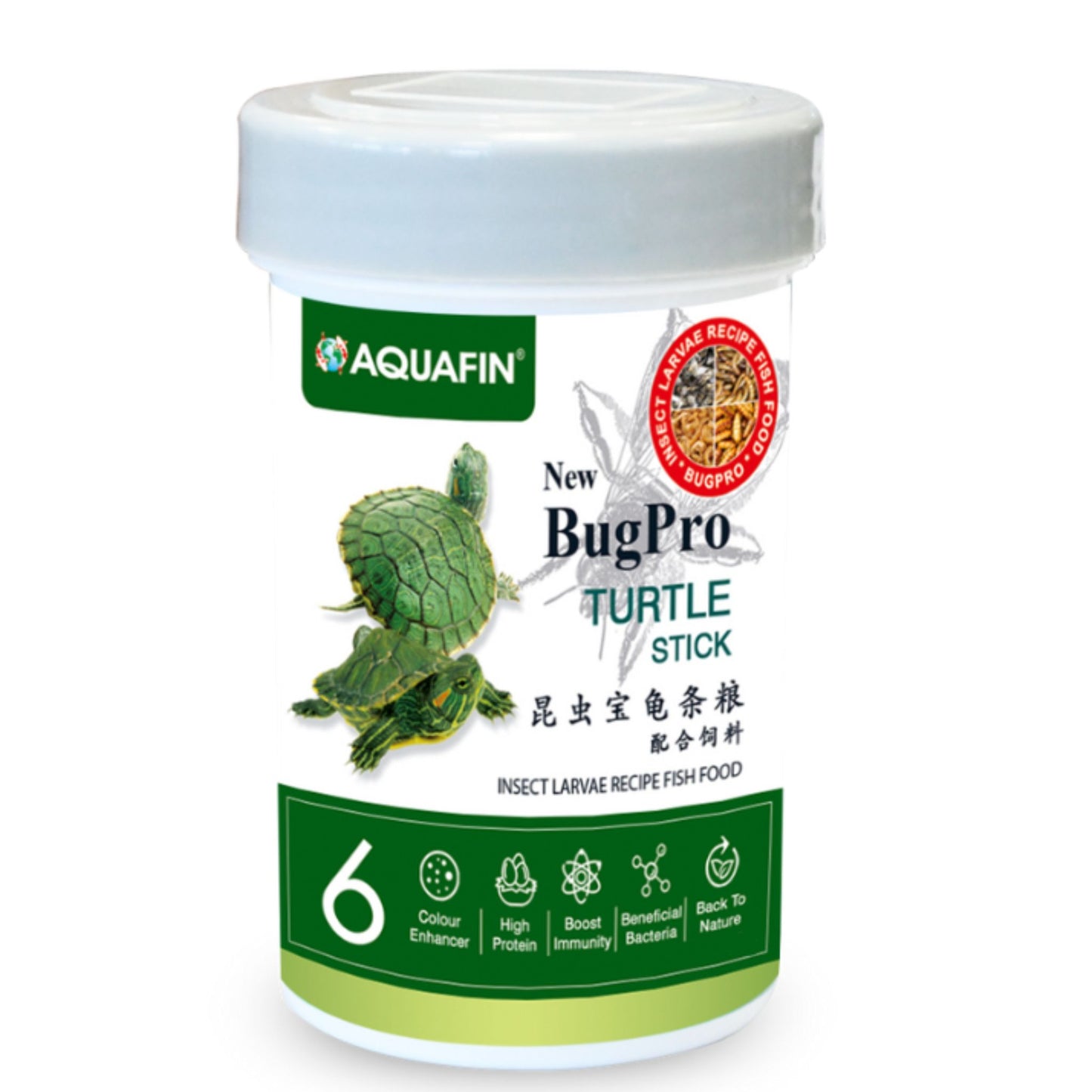 KW Zone Aquafin BugPro Turtle Stick Fish Food - 100ml