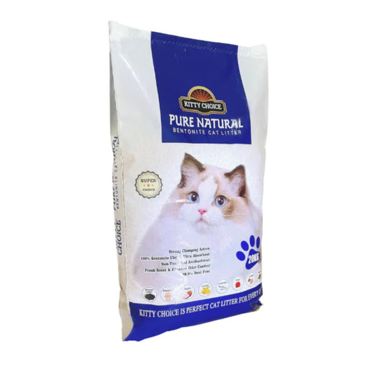Kitty Choice Natural Bentonite Cat Litter Mixed Fragrance - 20Kg