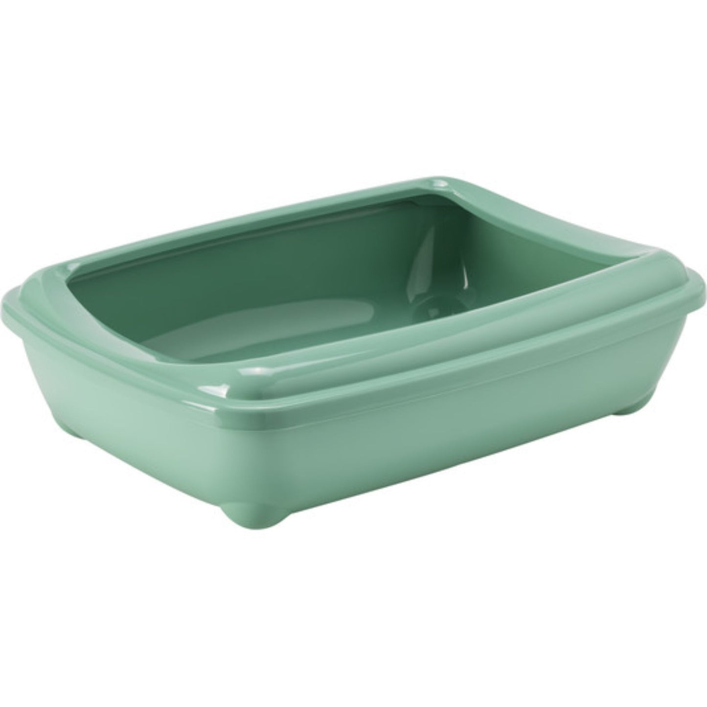 Moderna Arist O Cat Litter Tray Green - 43x30.9x12.3cm