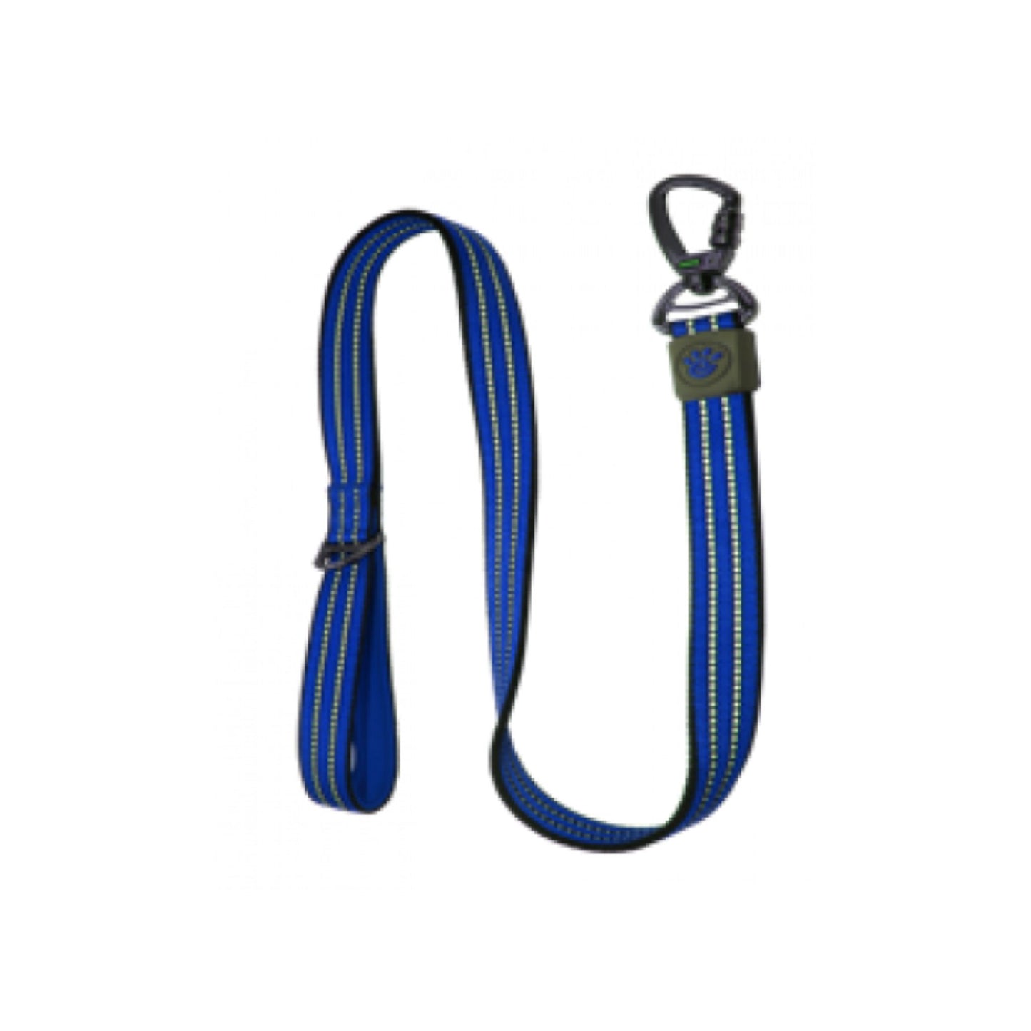 Doco Vario Dog Leash With Reflective Thread Blue - M/4Ft
