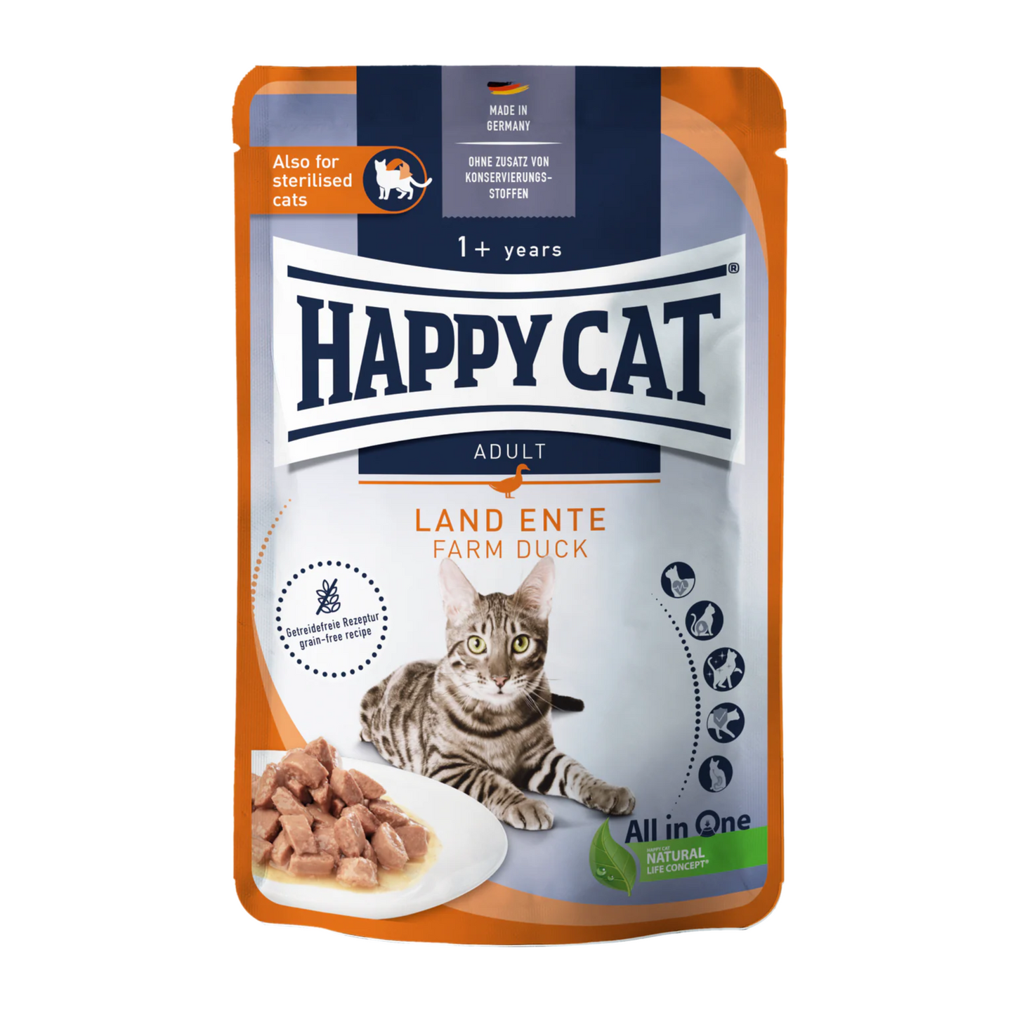 Happy Cat Wet Food MIS Culinary Farm Duck - 85g
