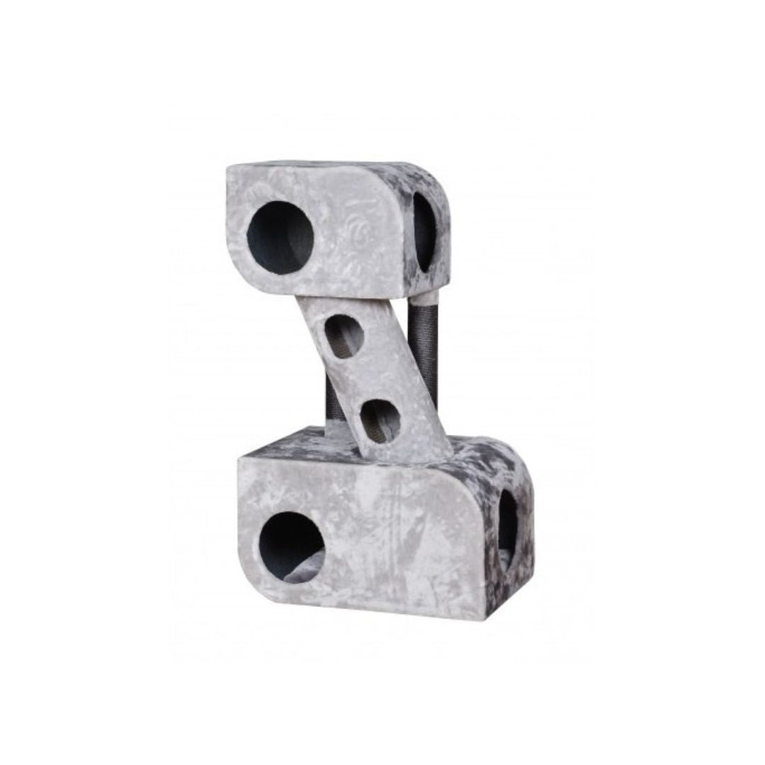 Catry Grey Cat Tree Play Tower And Scratching - 40x40x48cm