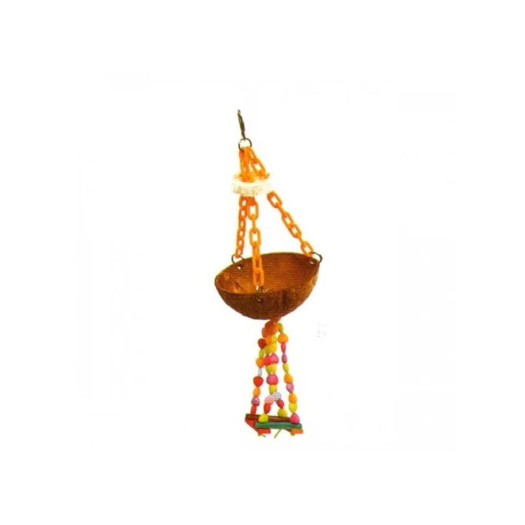 Vanpet Hanging Nest For Birds Small & Medium Size - 45.2x10cm