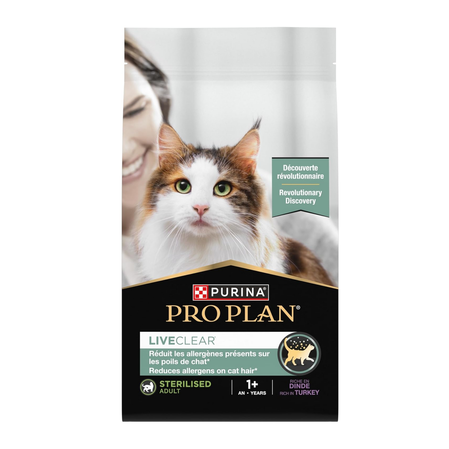 Purina Pro Plan Sterilised Adult Dry Cat Food With Turkey - 1.4 kg