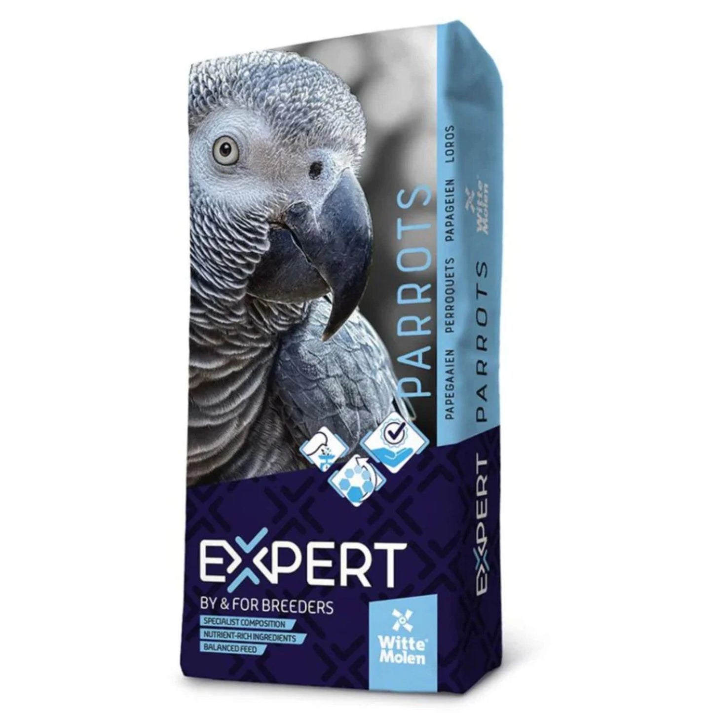 Witte Molen Expert Parrot Food Fruit Blend – 12.5Kg