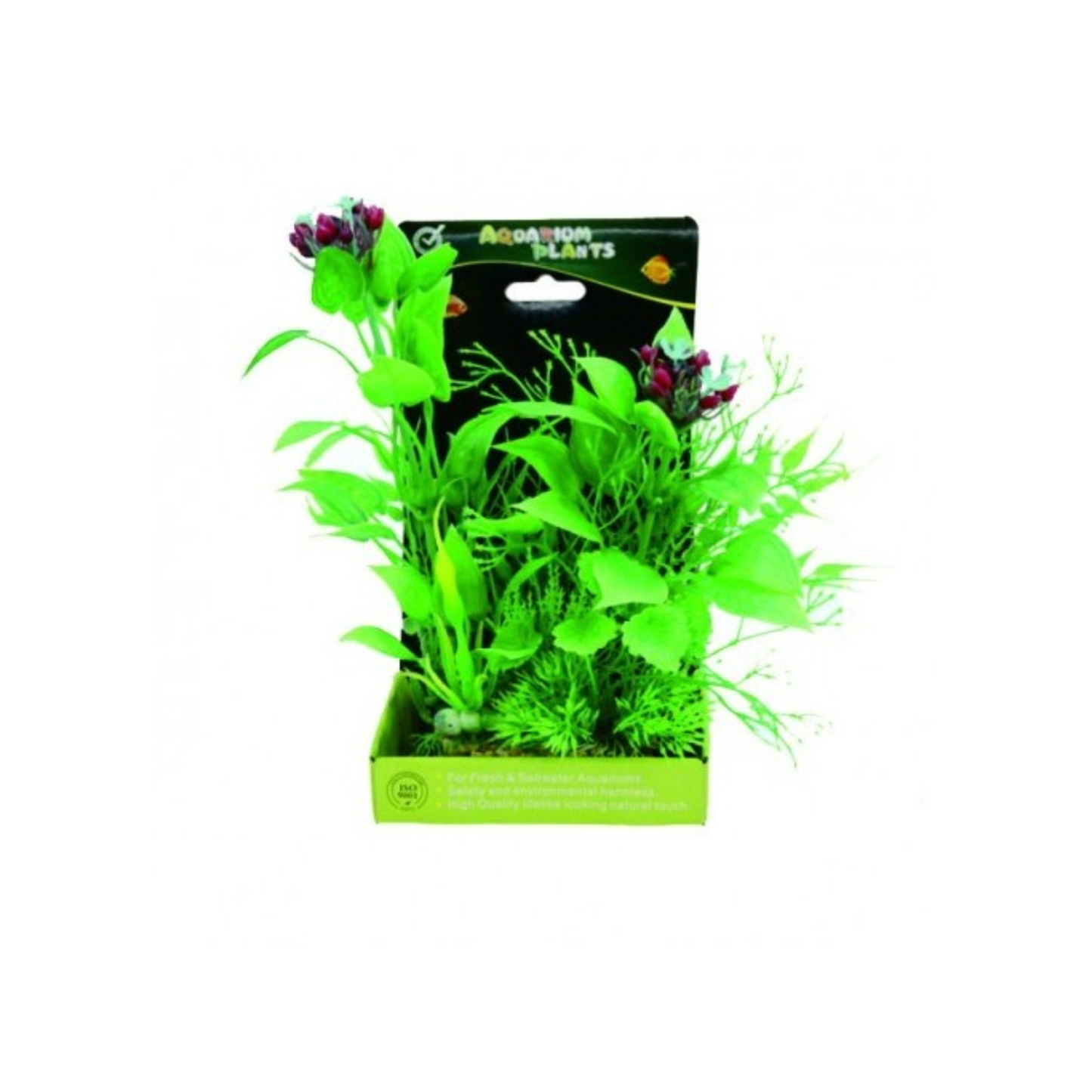 Yusee Aquarium Decoration Artificial Plant - 22 x 12.7cm