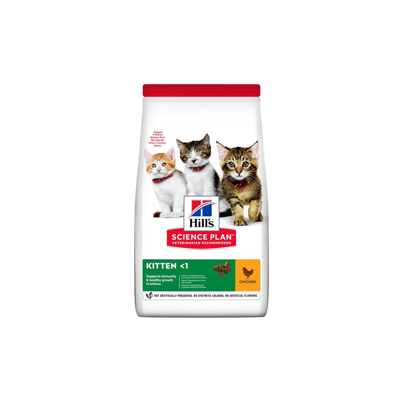 Hill’s Science Plan Chicken Kitten Dry Food – 1.5kg