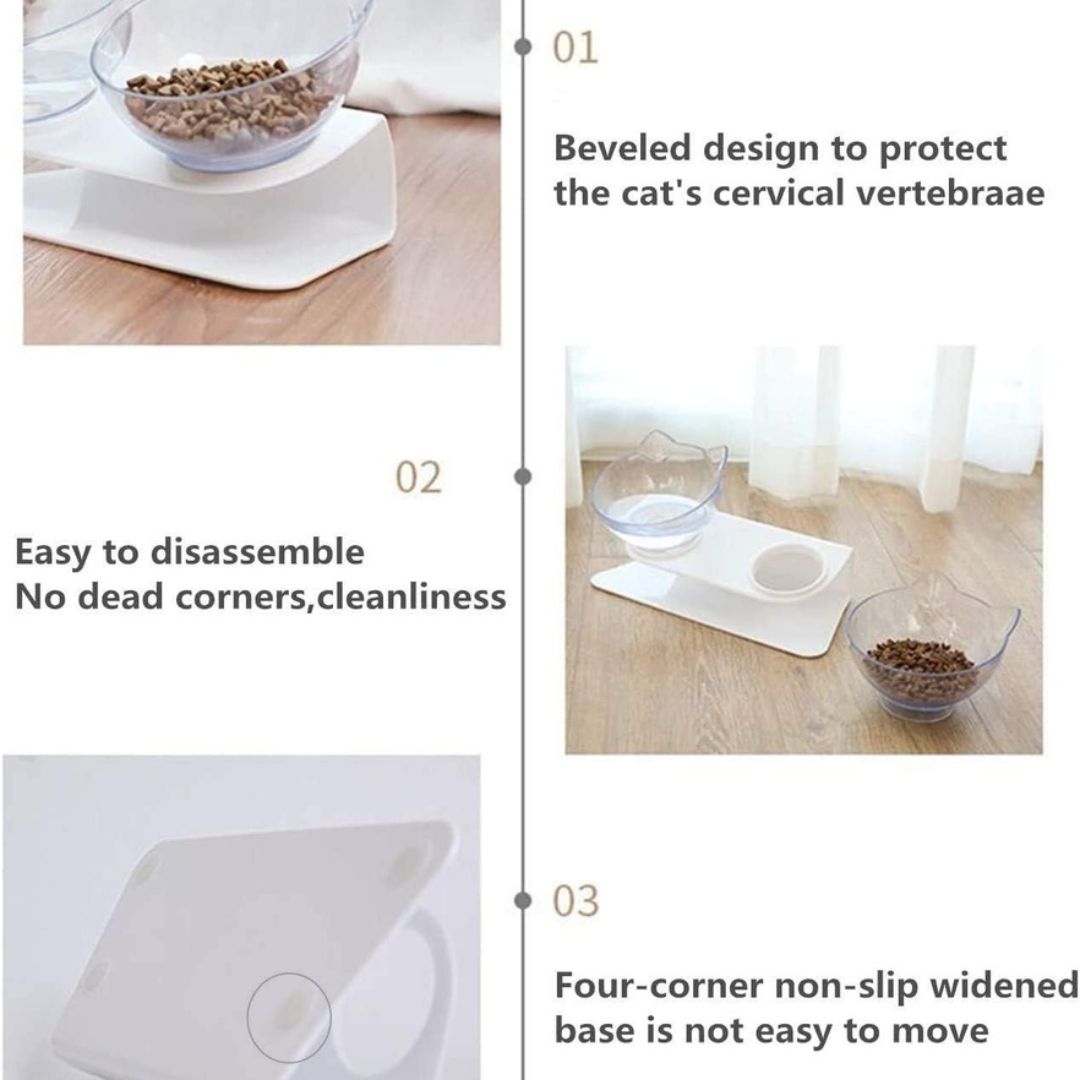 Pado Pet Feeding Bowl (2 in 1)