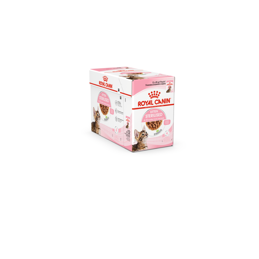 Royal Canin Feline Health Nutrition Kitten Sterilised Gravy (WET FOOD)