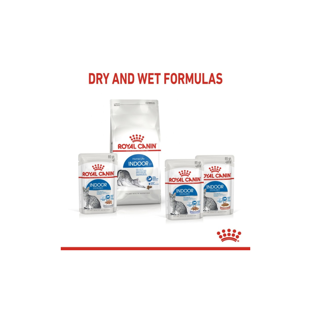 Royal Canin Feline Health Nutrition Indoor Jelly (WET FOOD)