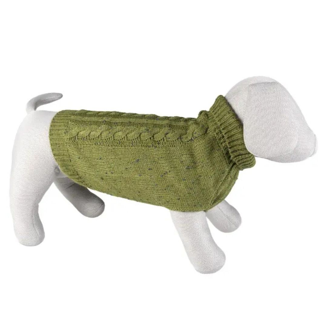 Duvo+ Dog Sweater Green - M