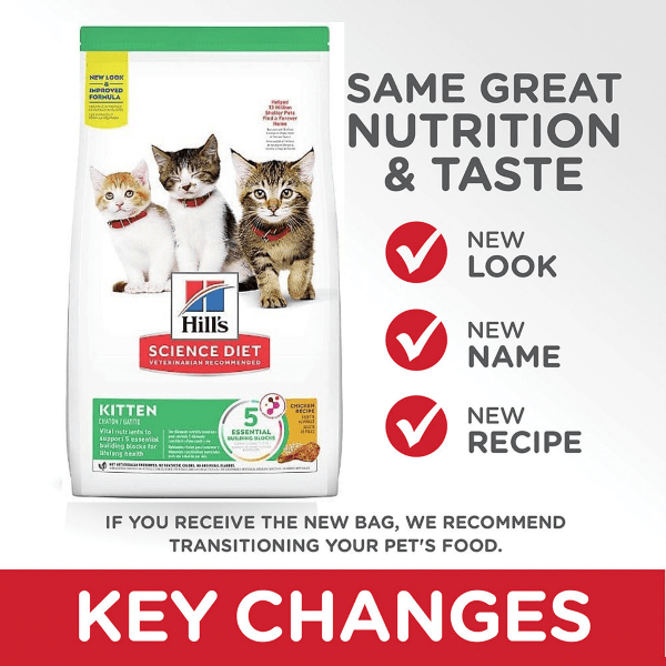 Hill’s Science Plan Chicken Kitten Dry Food – 1.5kg