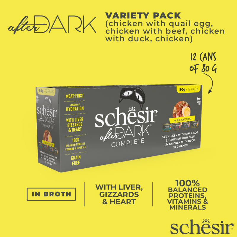 Schesir Wholefood Broth Chicken Wet Cat food 80G